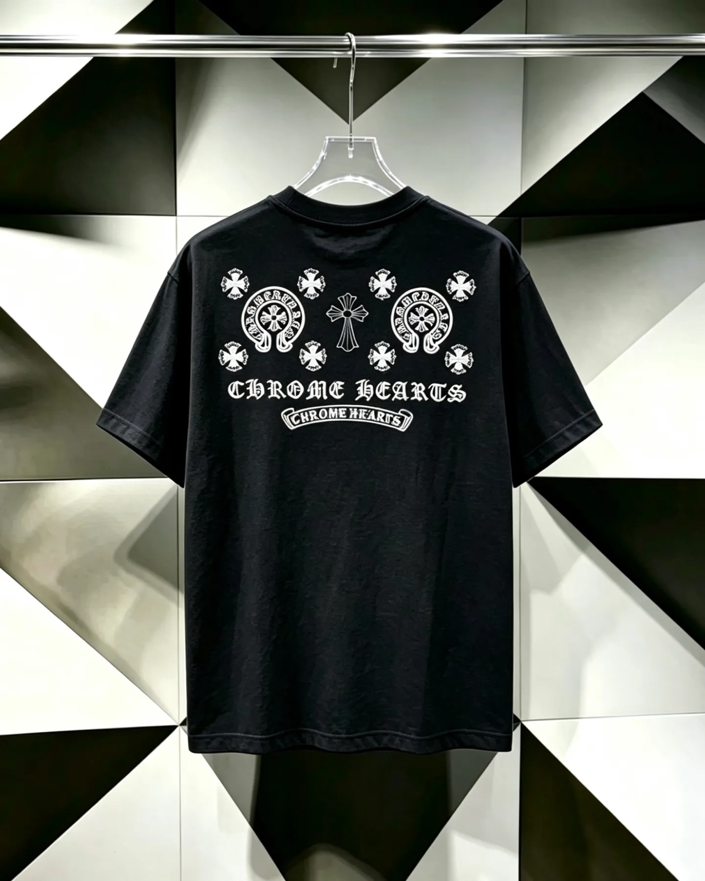 Chrome Hearts* 2026 New Arrival T : g ： 🪡 🪡 :S M L XL XXL :Black :M-0023